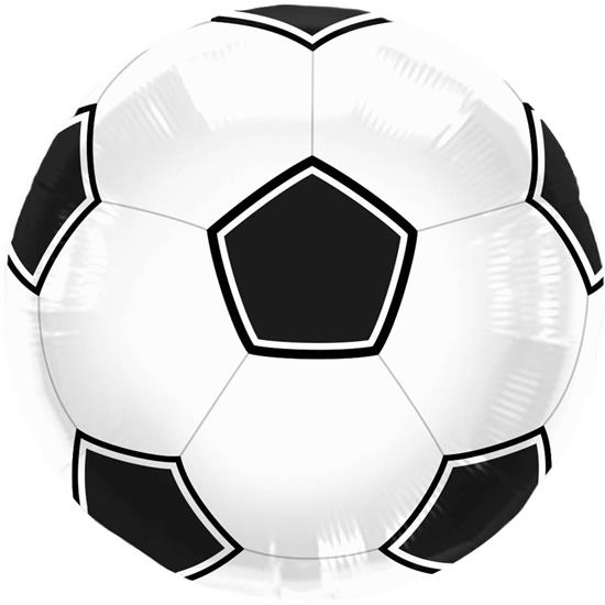 Diverse: Fodbold folieballon 46 cm