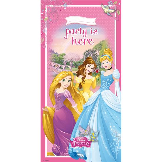 Prinsesser: Disney Prinsesser dørbanner 76 x 152 cm