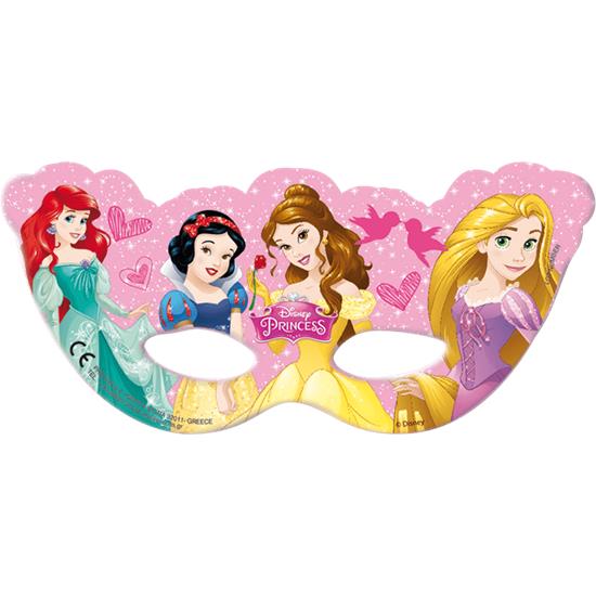 Prinsesser: Disney Prinsesser masker 6 styk