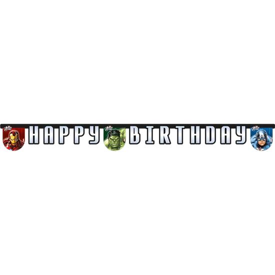 Avengers: Avengers Happy Birthday Banner 170 cm