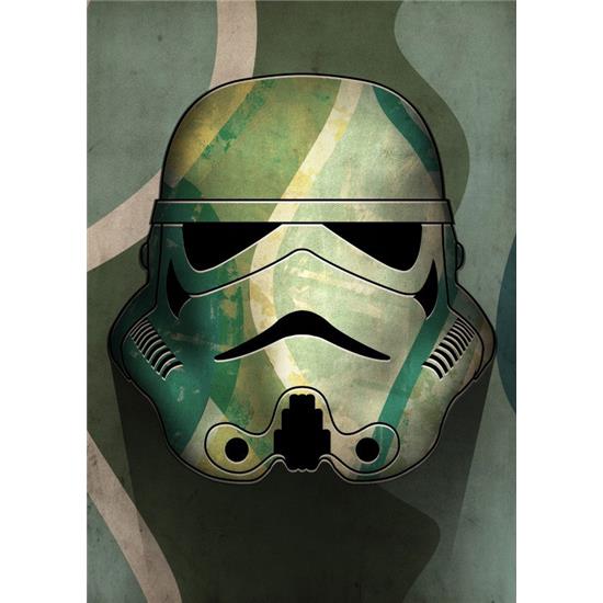 Star Wars: Masked Troopers Camo Metal Væg Deko