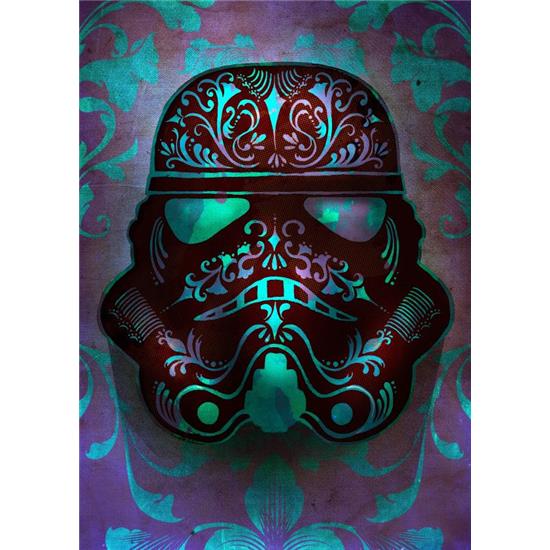 Star Wars: Masked Troopers Fluid Metal Væg Deko