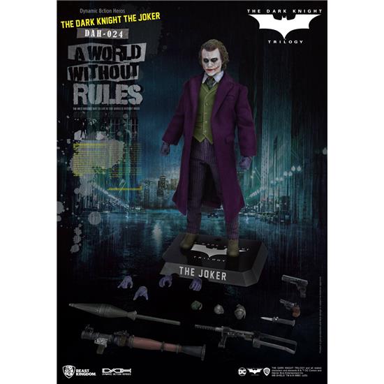 Batman: The Joker Dynamic 8ction Heroes Action Figure 1/9 21 cm