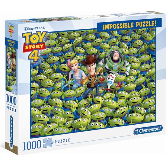 Toy Story: Toy Story 4 Impossible Puslespil - 1000 brikker