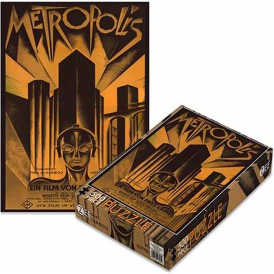 Metropolis: Metropolis Plakat Cover Puslespil