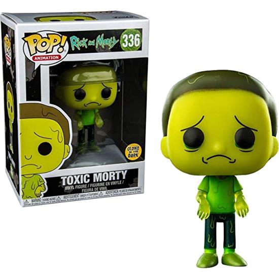Rick and Morty: Toxic Morty GITD POP! Vinyl Figur (#336)