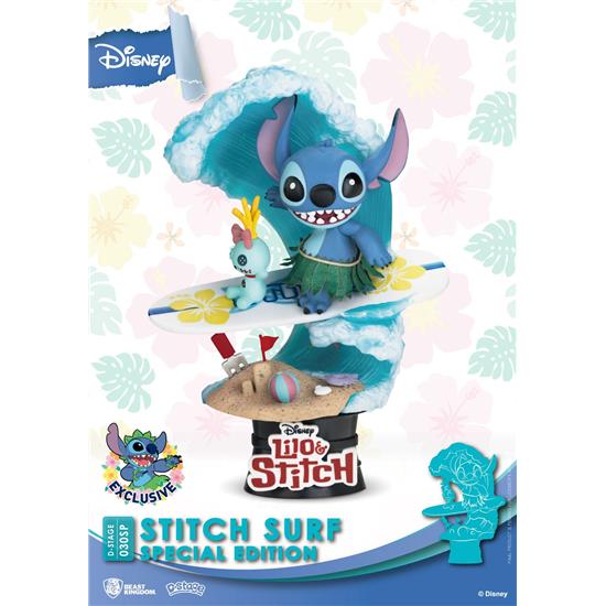 Lilo & Stitch: Stitch Surf Special Edition D-Stage Diorama 15 cm
