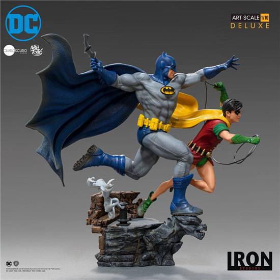 Batman: DC Comics Deluxe Art Scale Statue 1/10 Batman & Robin by Ivan Reis 25 cm
