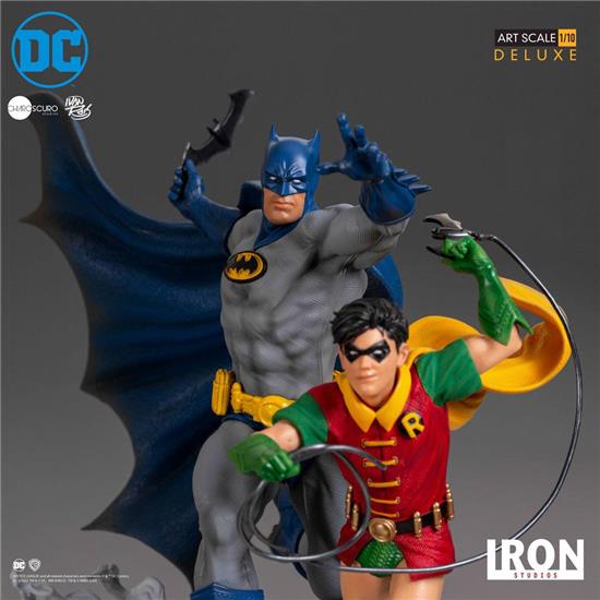 Batman: DC Comics Deluxe Art Scale Statue 1/10 Batman & Robin by Ivan Reis 25 cm