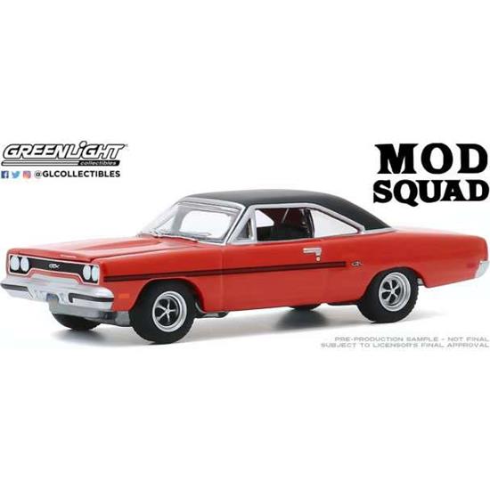 Mod Squad: Plymouth GTX Diecast Model 1/64 1970