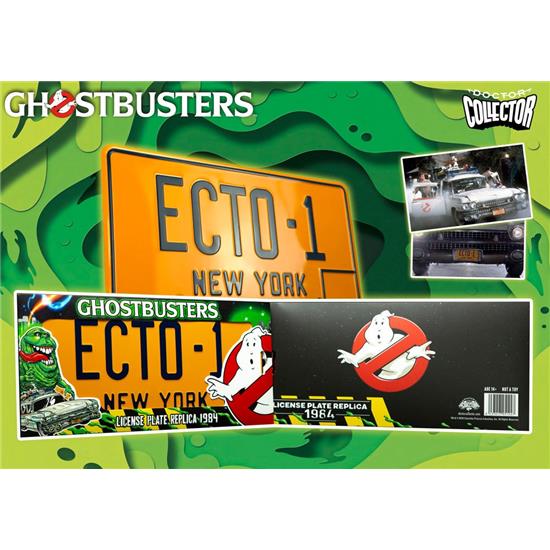 Ghostbusters: ECTO-1 Replica 1/1 Nummerplade