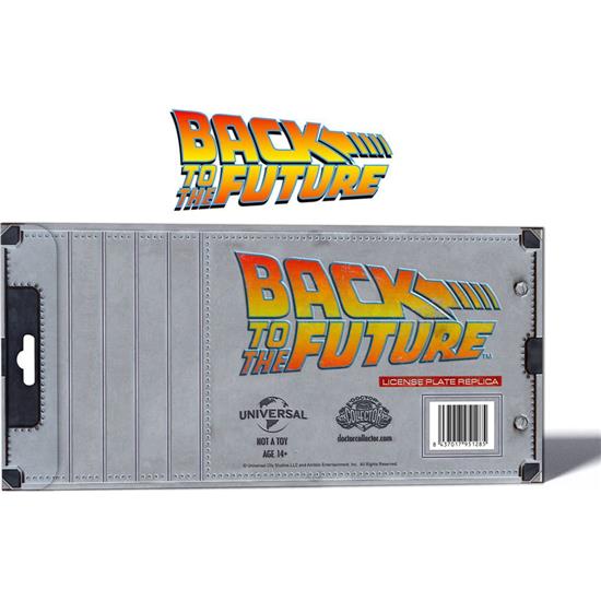 Back To The Future: DeLorean Outatime License Plate Replica 1/1