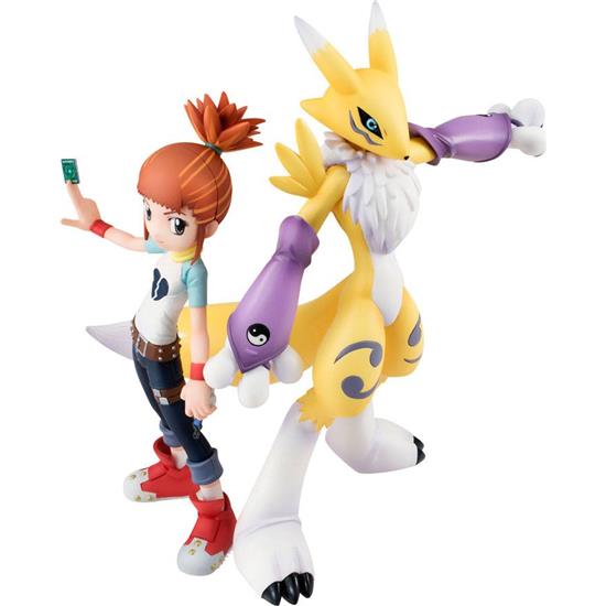 Digimon: Lenamon & Ruki Statue 14 cm