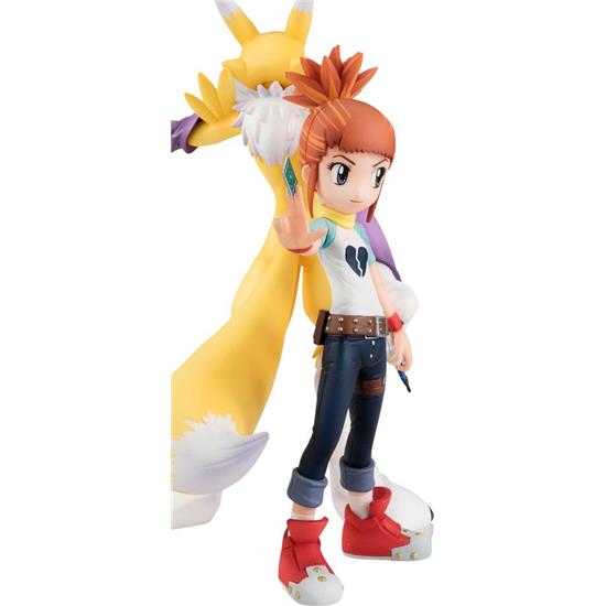Digimon: Lenamon & Ruki Statue 14 cm