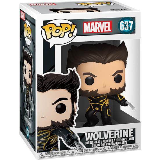 X-Men: Wolverine In Jacket X-Men 20th Anniversary POP! Marvel Vinyl Figur (#637)
