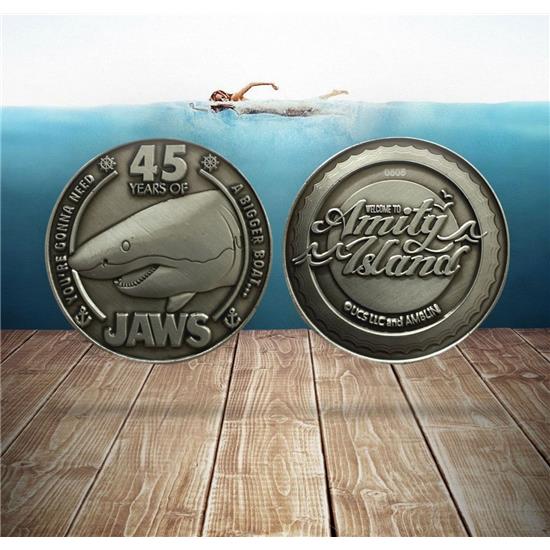 Jaws - Dødens Gab: Jaws Collectable Coin 45th Anniversary Limited Edition