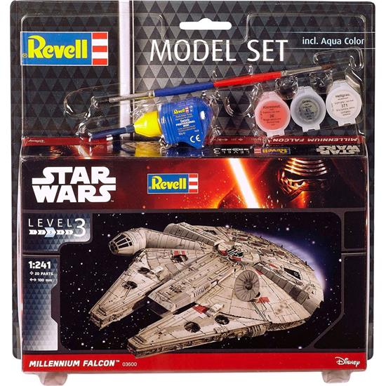 Star Wars: Millennium Falcon 1/241 Model Set 10 cm