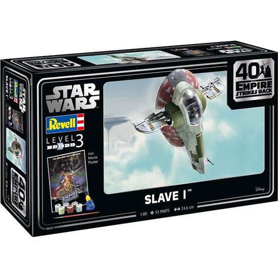 Star Wars: Slave I - 40th Anniversary Model Kit 1/88 34 cm