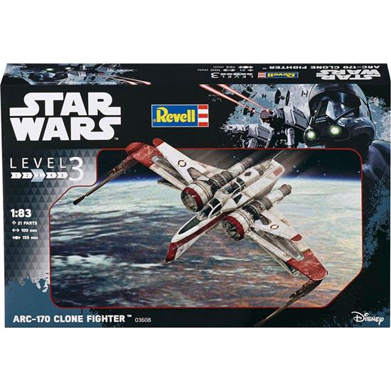 Star Wars: ARC-170 Fighter Model Kit 1/83 10 cm