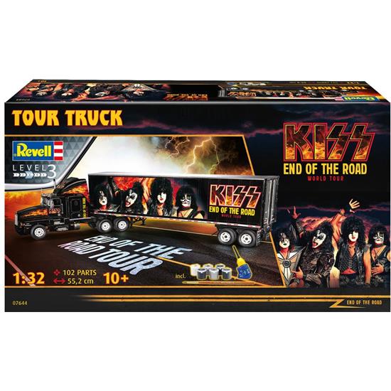 Kiss: Kiss Tour Truck Model Kit 1/32 55 cm