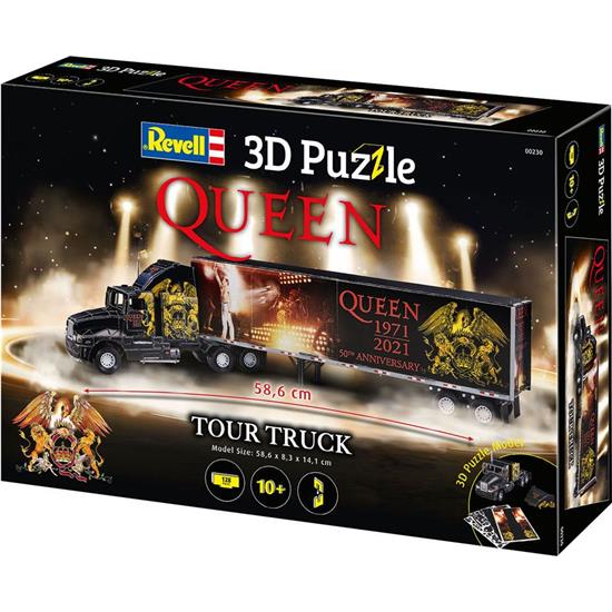 Queen: Queen Truck & Trailer 3D Puzzle