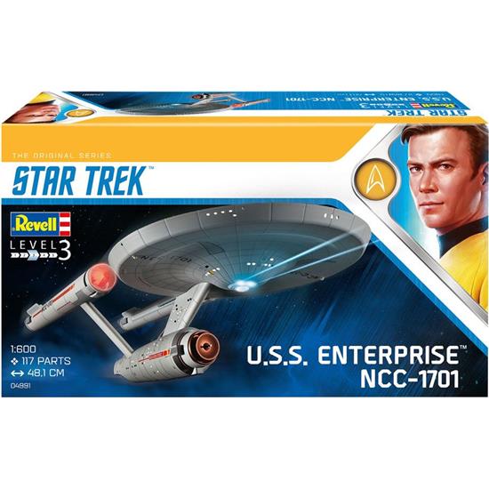 Star Trek: U.S.S. Enterprise NCC-1701 TOS Model Kit 1/600 48 cm