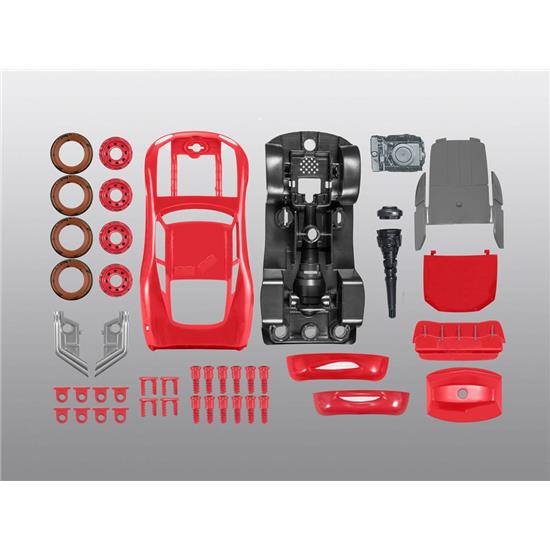 Biler: Muddy RRC Lightning McQueen Junior Kit Model Kit with Sound & Light Up 1/20
