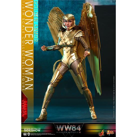 DC Comics: Wonder Woman Golden Armor Deluxe 1984 Movie Masterpiece Action Figure 1/6 30 cm