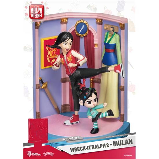 Wreck-It Ralph: Mulan D-Stage PVC Diorama 18 cm