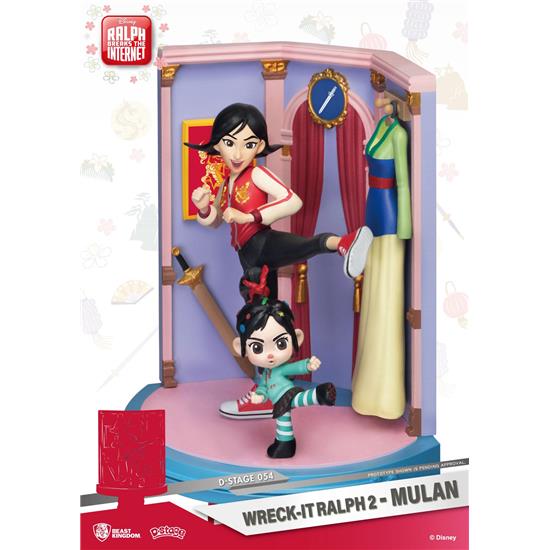 Wreck-It Ralph: Mulan D-Stage PVC Diorama 18 cm
