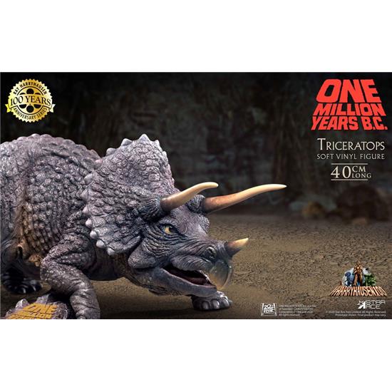 One Million Years B.C.: Triceratops Soft Vinyl Statue 40 cm