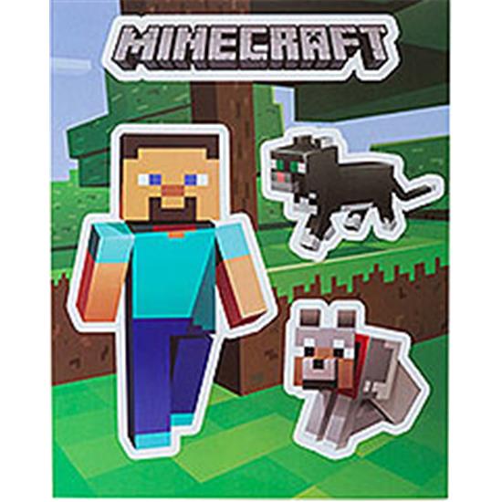 Minecraft: Minecraft Klistermærker Steve og Pets