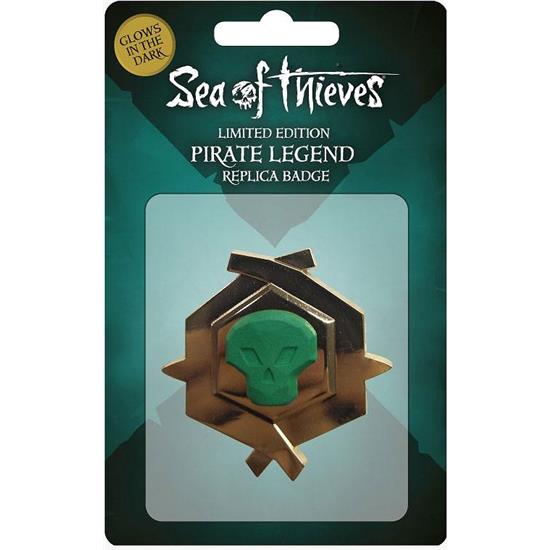 Sea of Thieves: Pirate Legend Pin Badge Limited Edition Glow In The Dark