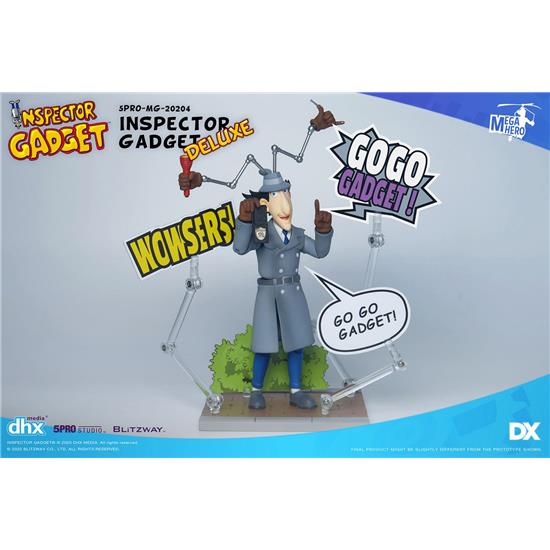 Inspector Gadget: Inspector Gadget Action Figure Set 1/12 17 cm