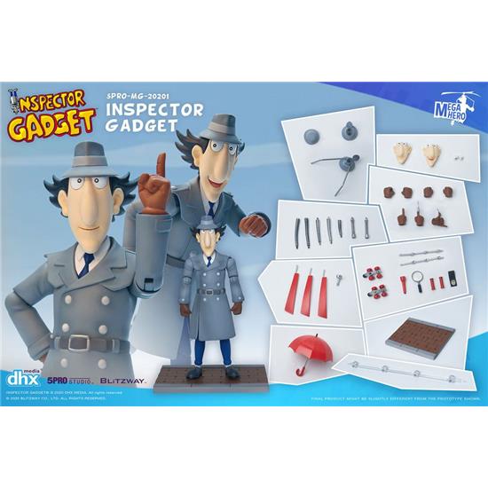 Inspector Gadget: Inspector Gadget Action Figure 1/12 17 cm