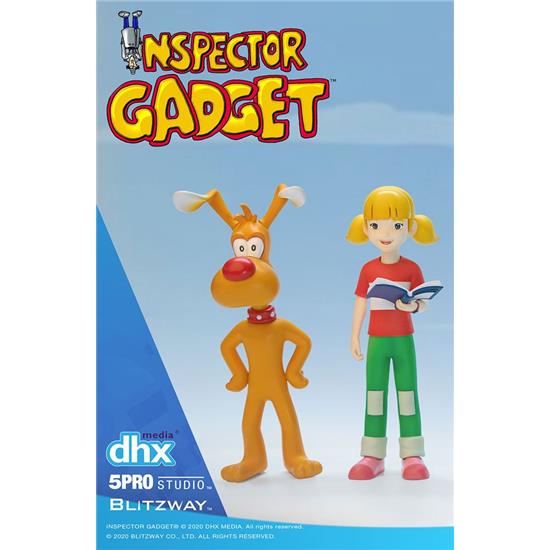 Inspector Gadget: Brain & Penny Action Figure 2-Pack 1/12 11 cm