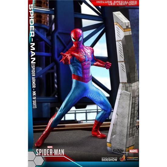 Spider-Man: Spider-Man (Spider Armor MK IV Suit) Video Game Masterpiece Action Figure 1/6