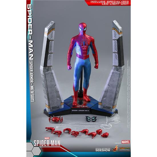 Spider-Man: Spider-Man (Spider Armor MK IV Suit) Video Game Masterpiece Action Figure 1/6