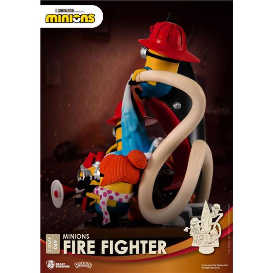 Diverse: Fire Fighter D-Stage PVC Diorama 15 cm
