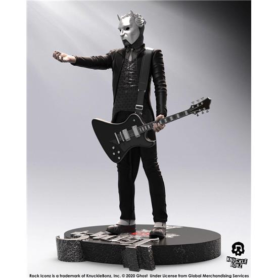 Ghost: Nameless Ghoul (Black Guitar) Limited Edition Rock Iconz Statue 22 cm