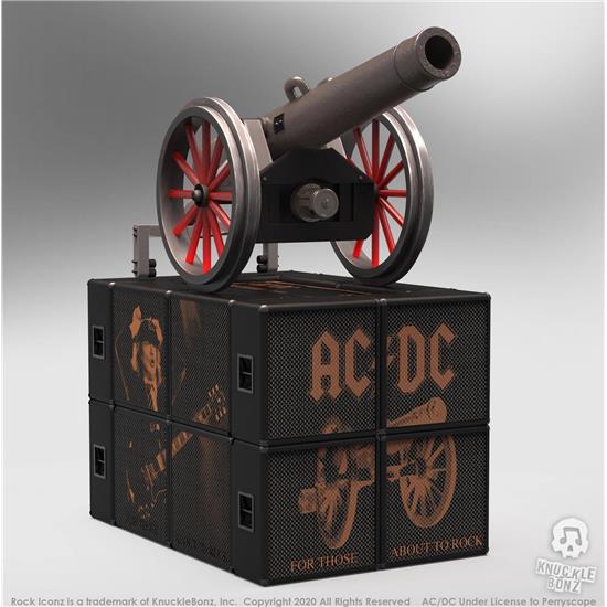 AC/DC: Cannon For Those About to Rock - Rock Ikonz On Tour Statues
