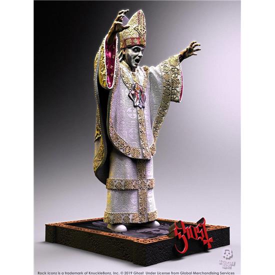 Ghost: Papa Nihil Limited Edition Rock Iconz Statue 23 cm