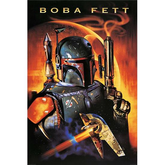 Star Wars: Boba Fett og  Slave 1 Plakat