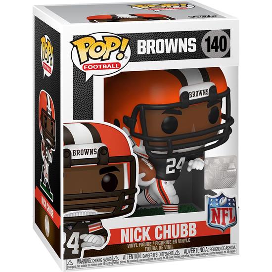 NFL: Nick Chubb POP! Sports Vinyl Figur (#140)