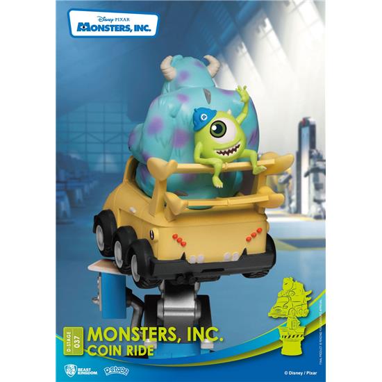 Monsters: Sulley and Mike Coin Ride Series D-Stage PVC Diorama 16 cm