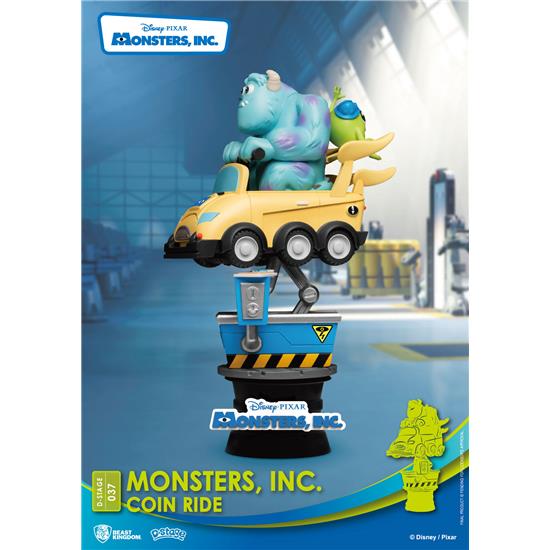 Monsters: Sulley and Mike Coin Ride Series D-Stage PVC Diorama 16 cm