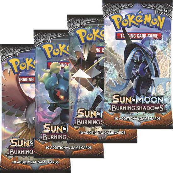 Pokémon: Sun & Moon Burning Shadows: Booster Pack (10 kort)