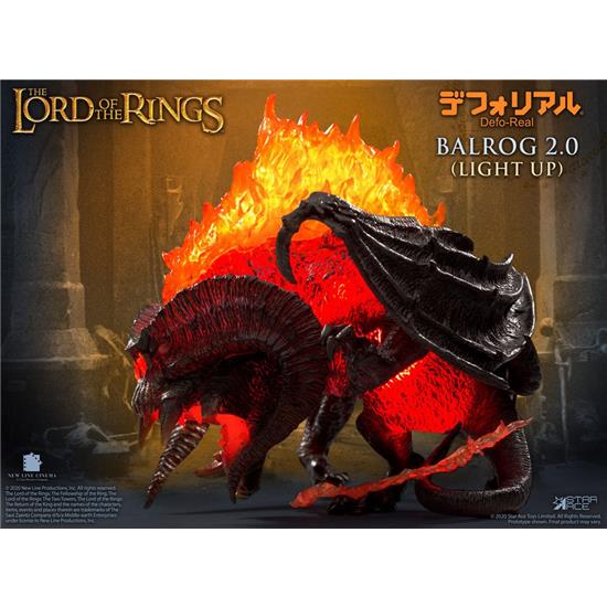Lord Of The Rings: Balrog Defo-Real Series Light-Up Figure 15 cm