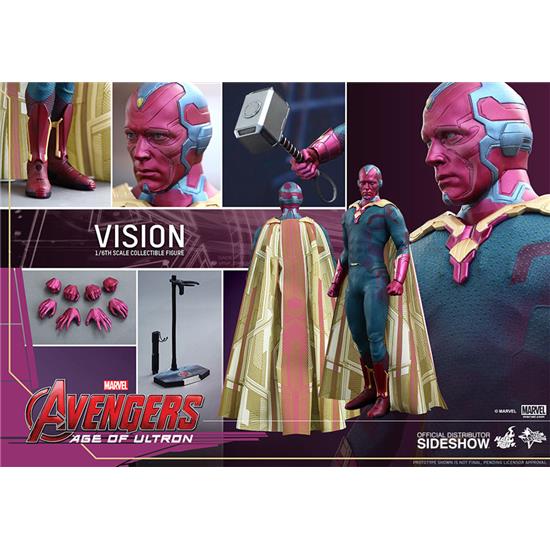 Avengers: Vision Movie Masterpiece 1/6 Skala