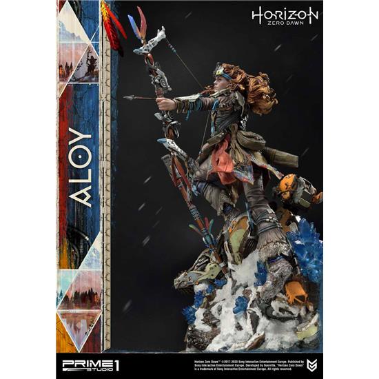Horizon Zero Dawn: Aloy Shield Weaver Armor Set Statue 1/4 70 cm
